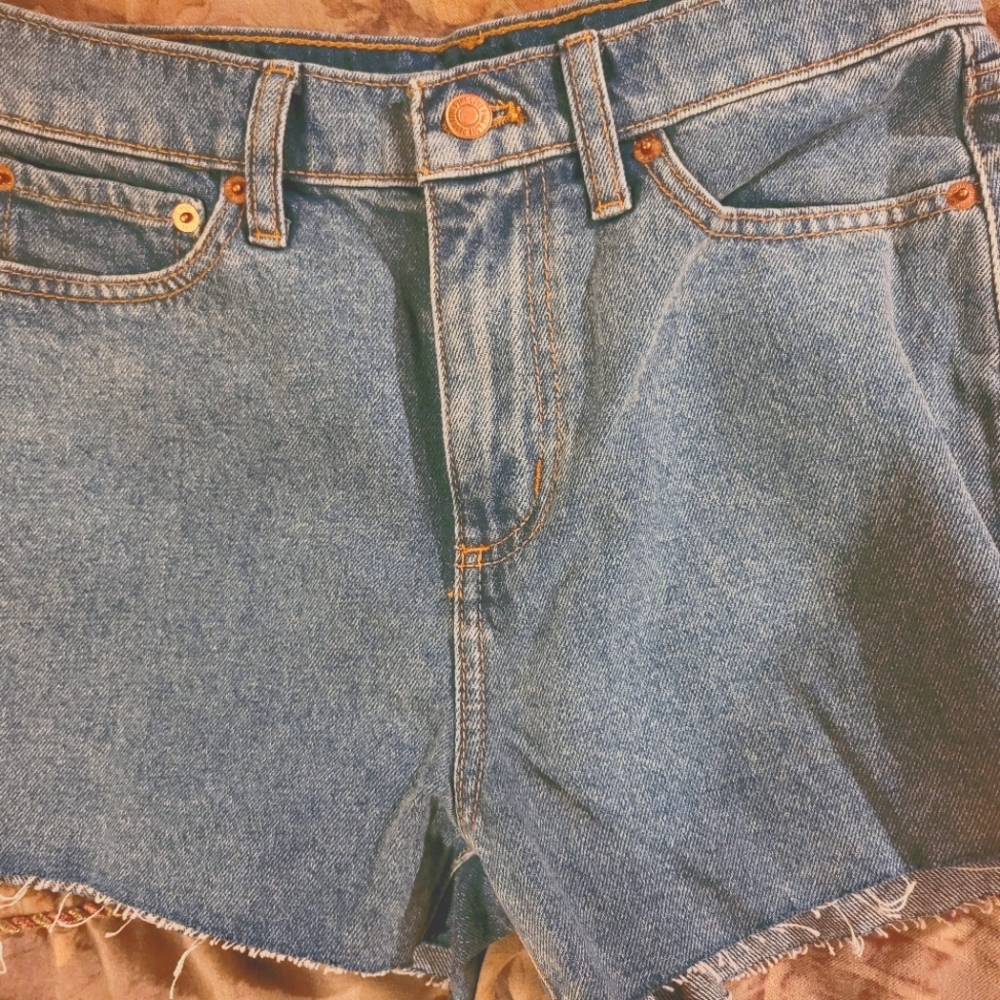 PINK from Victoria's Secret Denim Shorts 26 NWT